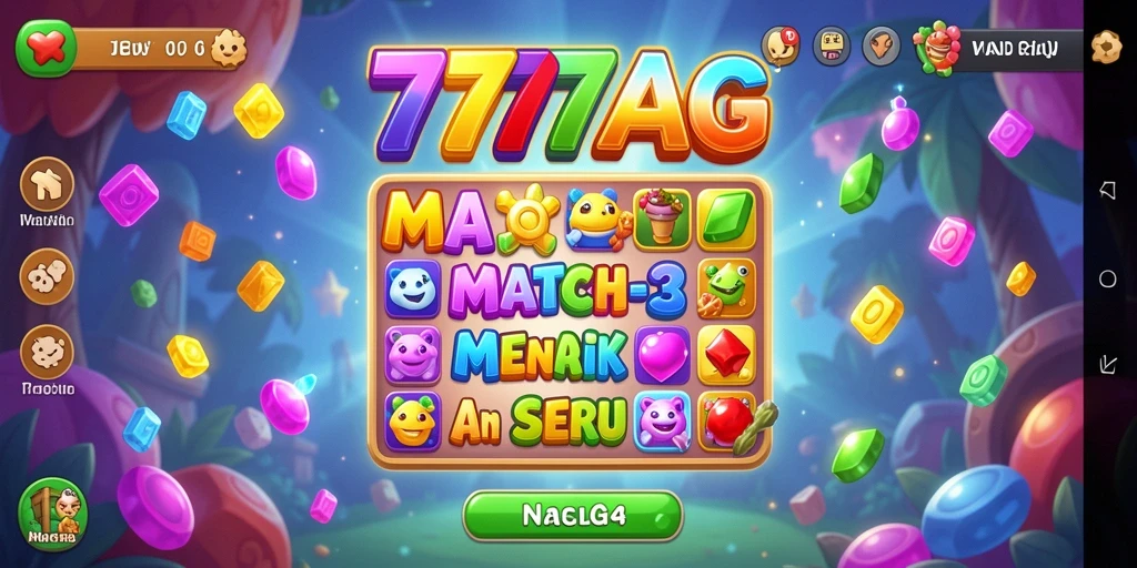 Gameplay seru dan penuh warna di 777AG, siap menantang pemain.