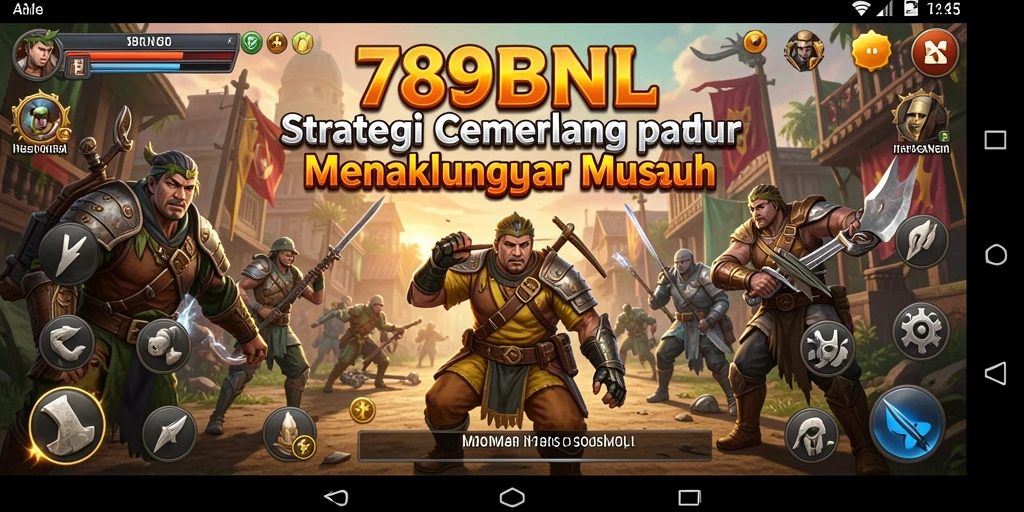 Screenshot gameplay 789BNL menampilkan aksi strategi yang intens.