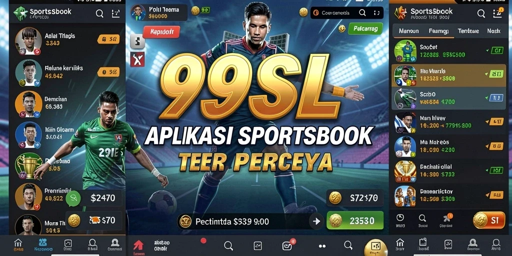 Screenshot gameplay Sportsbook menunjukkan antarmuka aplikasi yang menarik.