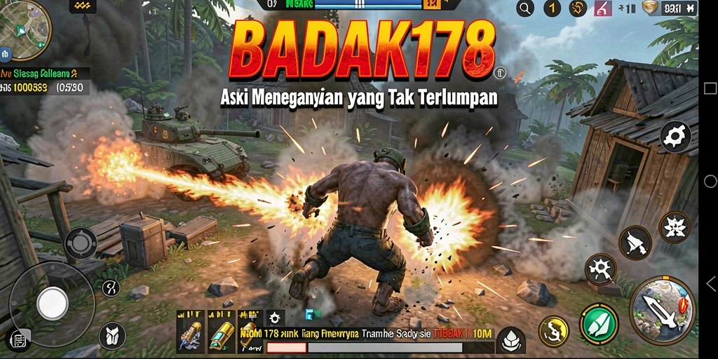 Tampilan gameplay BADAK178 dengan aksi seru dan menegangkan.