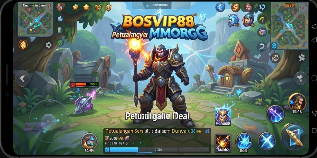 Tampilan gameplay seru di BOSVIP88 yang penuh aksi.