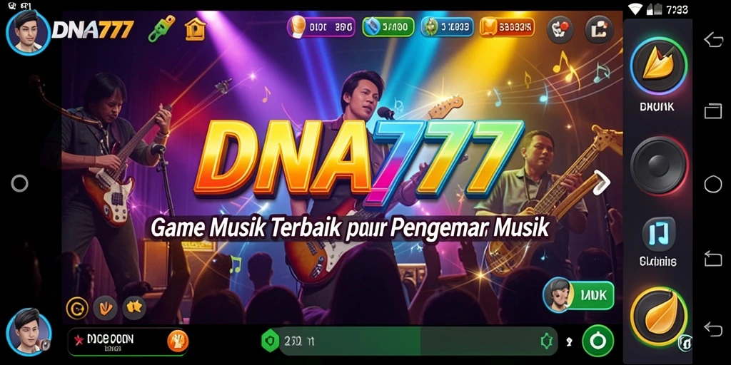 Tampilan gameplay DNA777 yang memukau dan menyenangkan.