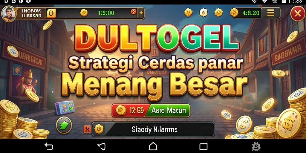 Tampilan gameplay DULTOGEL yang penuh strategi dan tantangan.