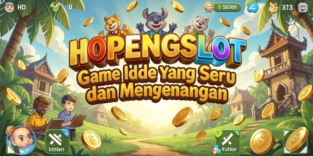 Tampilan gameplay HOPENGSLOT yang menarik dan interaktif.