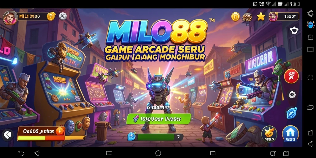 Screenshot gameplay seru dari MILO88 yang penuh aksi.