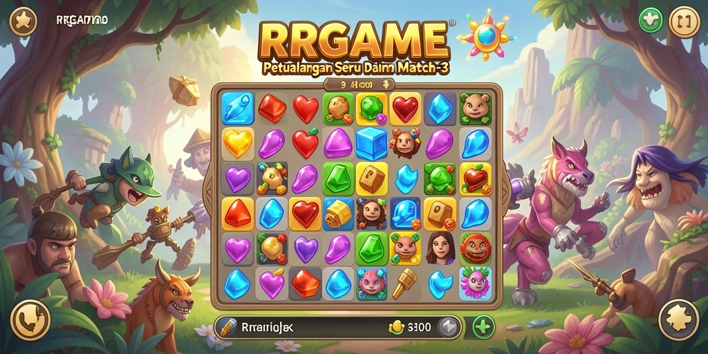 Tampilan gameplay RPGAME yang menarik dan penuh warna.