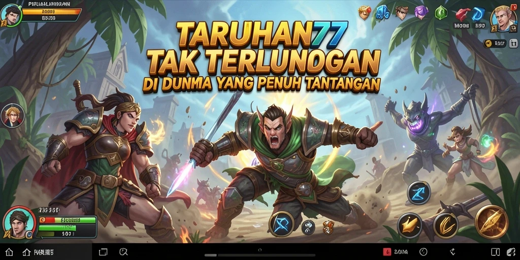 Gameplay menantang di dunia petualangan TARUHAN77 yang memukau.