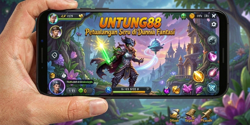 Tampilan gameplay petualangan yang menegangkan dan penuh aksi.